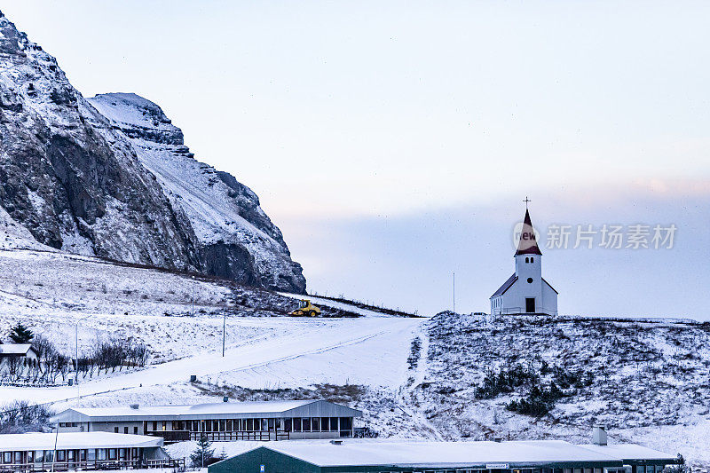 Vík i Myrdal Church Iceland